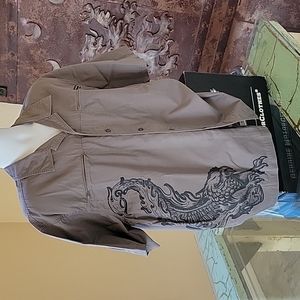 Men's Harley-Davidson Short Sleeve Shirt Size XL Eagle